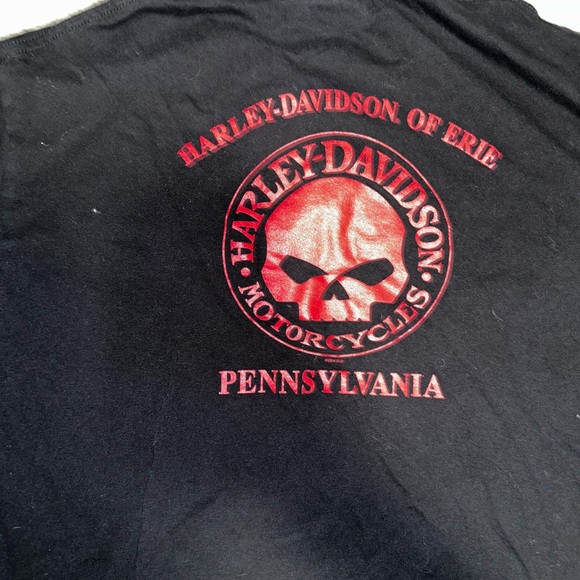 Harley Davidson Erie Pennsylvania T-Shirt Size L - Picture 6 of 9